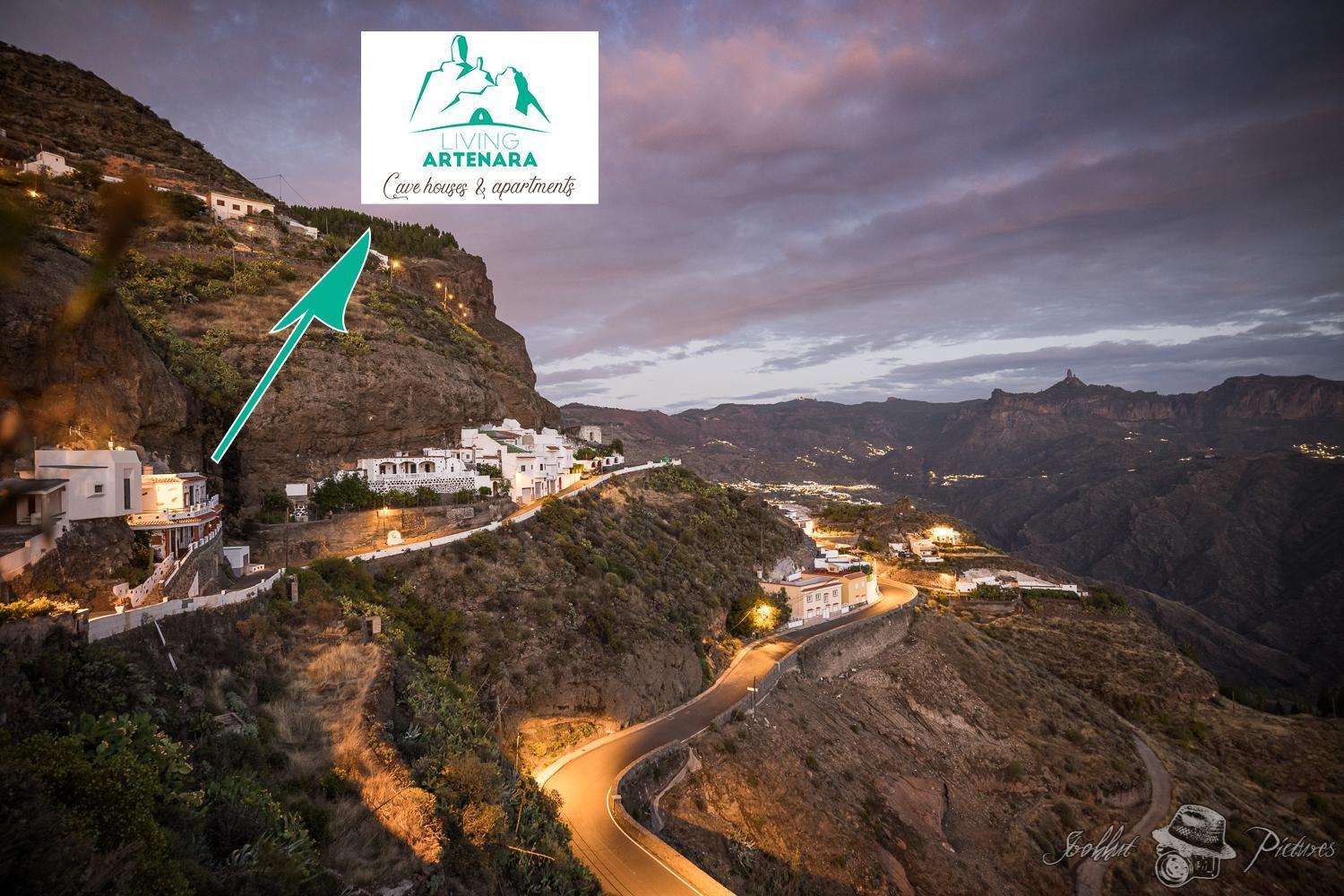 Living Artenara - CAVE HOUSE&SILENCE Bagian luar foto