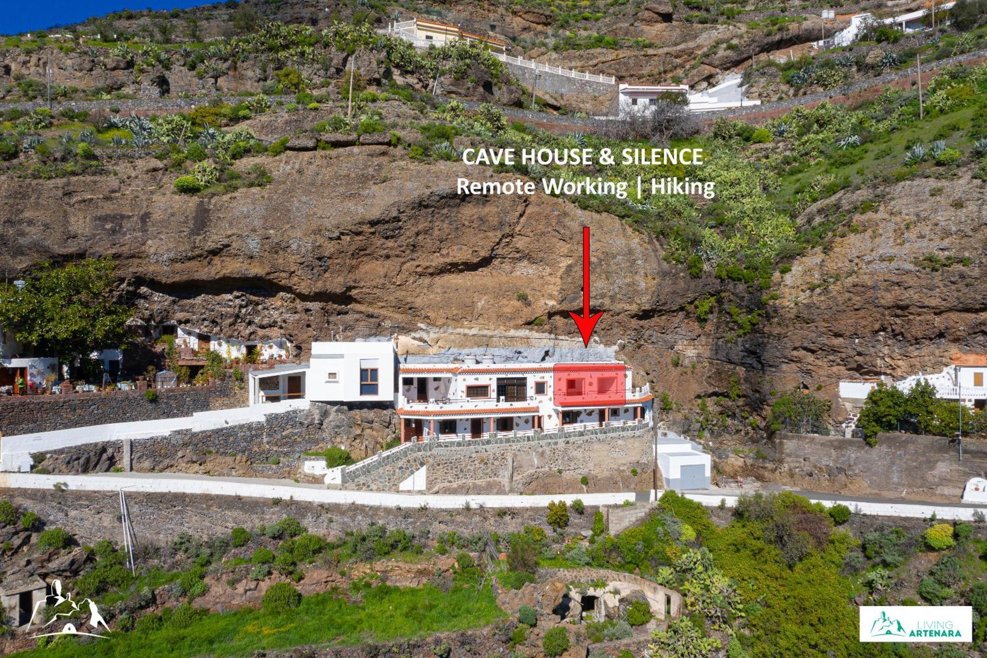 Living Artenara - CAVE HOUSE&SILENCE Bagian luar foto