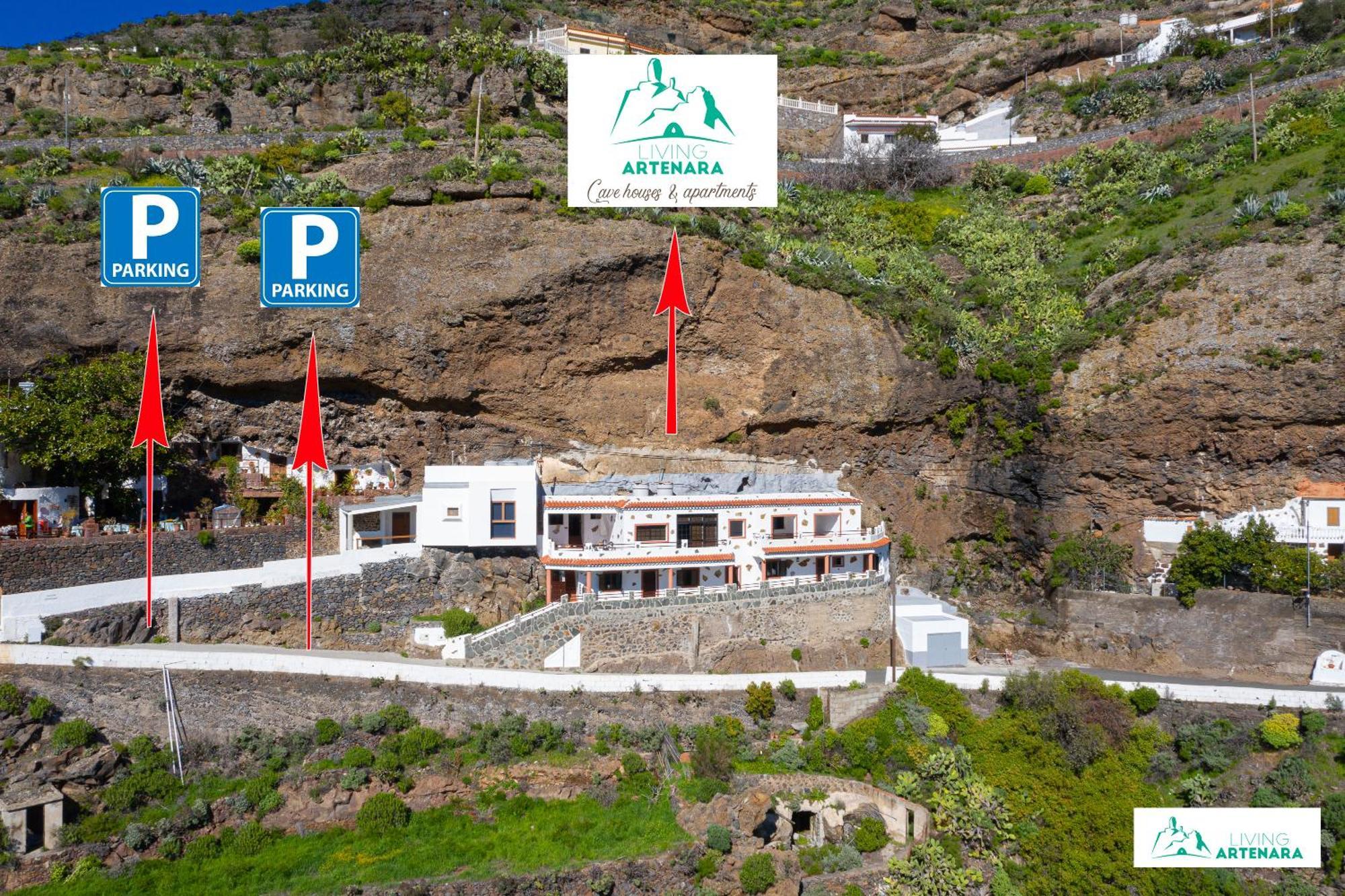 Living Artenara - CAVE HOUSE&SILENCE Bagian luar foto